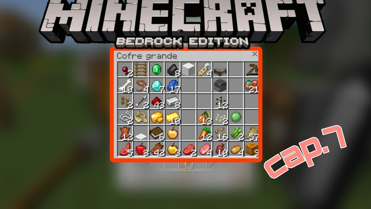 MINECRAFT PE SURVIVAL: CAP 7 día de minicueva de minerales - YouTube