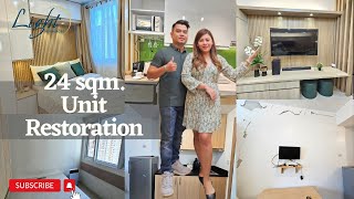 TRANSFORMING A 24 SQ. M. CONDO: BEFORE AND AFTER A MUST SEE RENOVATION | JAYSON TUMACAS REALTY