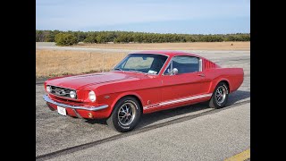 1966 Ford Mustang Fastback 2+2 GT For Sale~A Code 289~4 Speed~Beautifully Restored!!