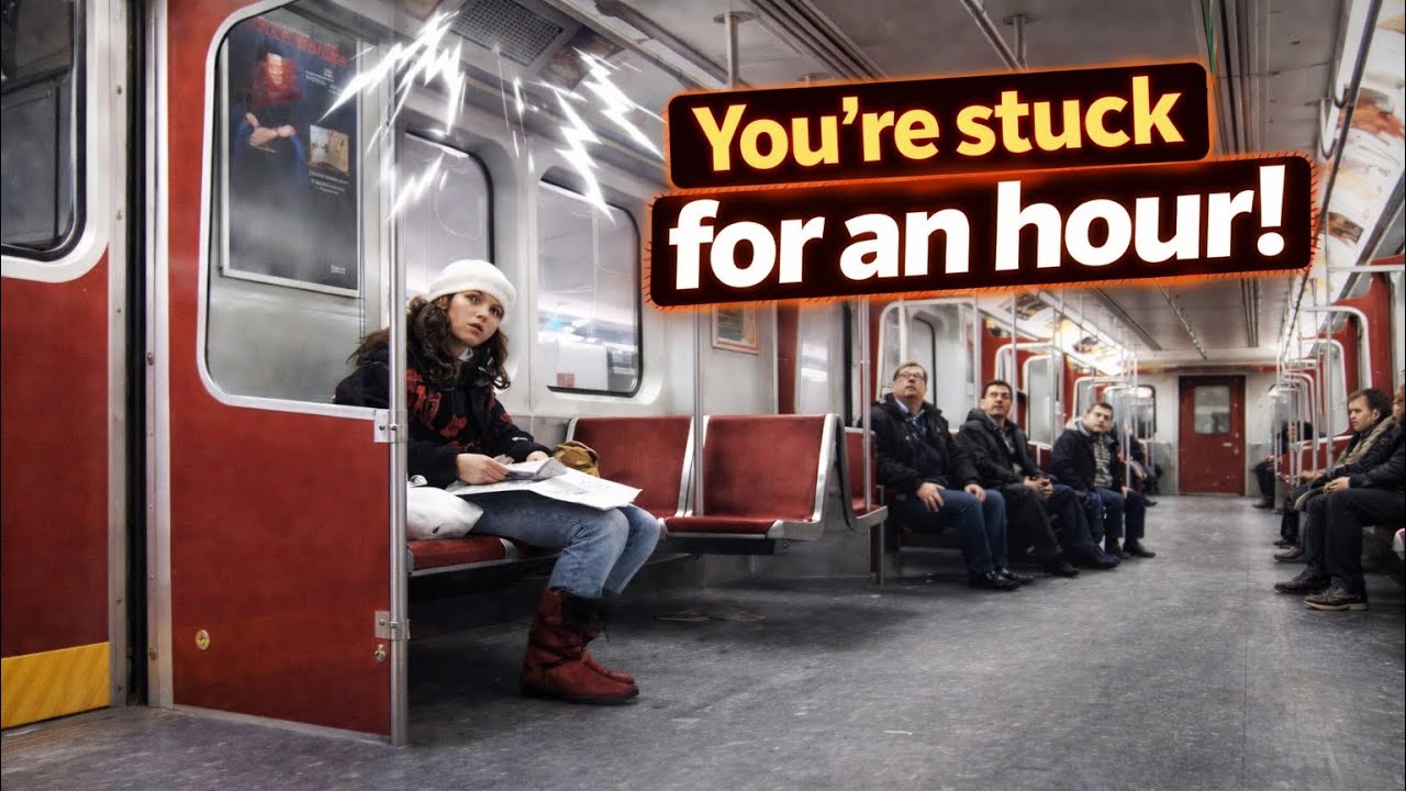 Bold Subway Operator Warning Passengers