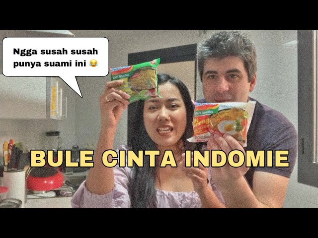 BULE CINTA PRODUK INDONESIA INDOMIE