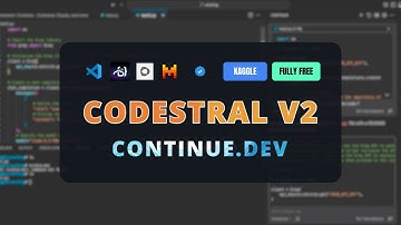 Codestral V2 + Continue.Dev + Visual Studio Web: Free and No Rate Limit Mistral AI Coding Assistant