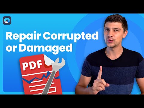 How to Repair Corrupted or Damaged PDF File?
