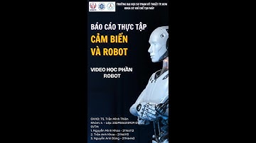 VIDEO HỌC PHẦN ROBOT NHÓM 04 - BÁO CÁO THỰC TẬP CẢM BIẾN VÀ ROBOT - LỚP: 232PSEA315929 01CLC