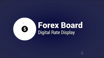 ForexBoard - Exchange Forex Rates Display Software