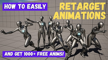 How To Retarget Animations - Unreal Engine 5 Tutorial