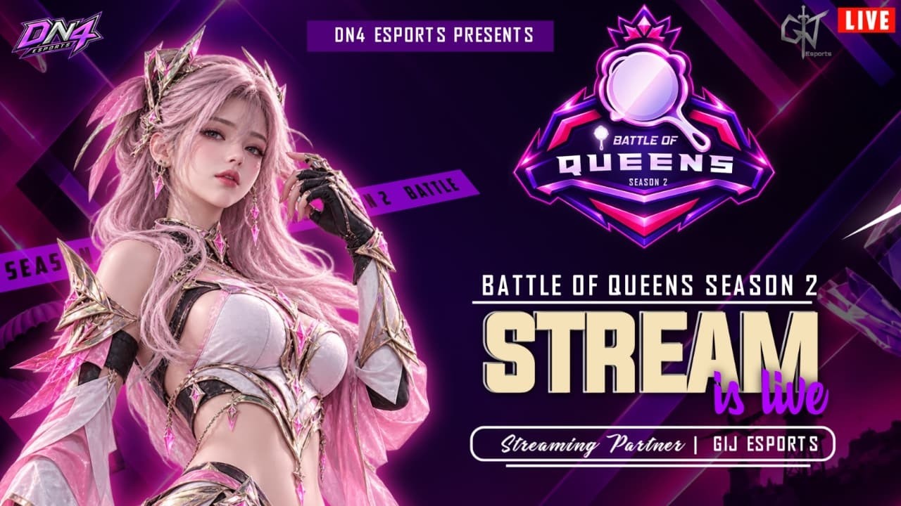 DN4xGIJ ESPORTS | BATTLE OF QUEENS S2 | QUALIFIERS DAY 1