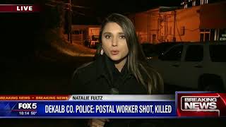Police: Postal worker shot, killed in DeKalb County