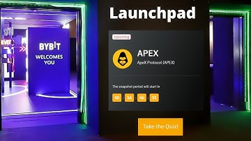 Bybit Новый Проект Apex - Launchpad 2.0 + Акция  Quiz (Ответы на вопросы )