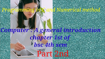 bsc4th SEM programming in C andNumerical methods Chapter 1/ unit 1 maths of bsc 4 th SEM/Algorithm