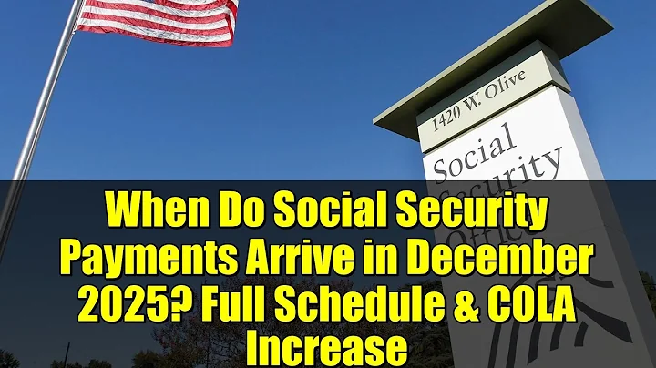 When Do Social Security Payments Arrive in December 2025? Full Schedule & COLA Increase
