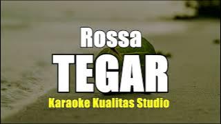TEGAR - ROSSA KARAOKE VIDEO NO VOCAL MINUS ONE KUALITAS STUDIO