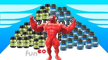 MUSCLE RUSH Best Gameplay All Levels New Walkthrough games LVL117 118