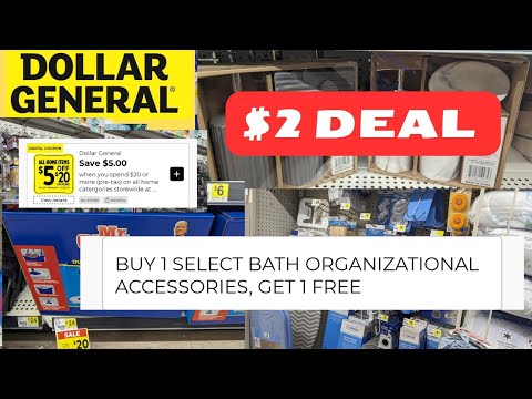 Dollar General Buy one get one Free  & Buy one get one 50% off plus $5 coupon