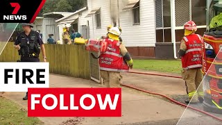 A neighbour who tried to save an elderly man is recovering in hospital | 7 News Australia