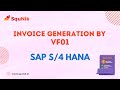 Invoice Creation in Sap S4 HANA| SquNik