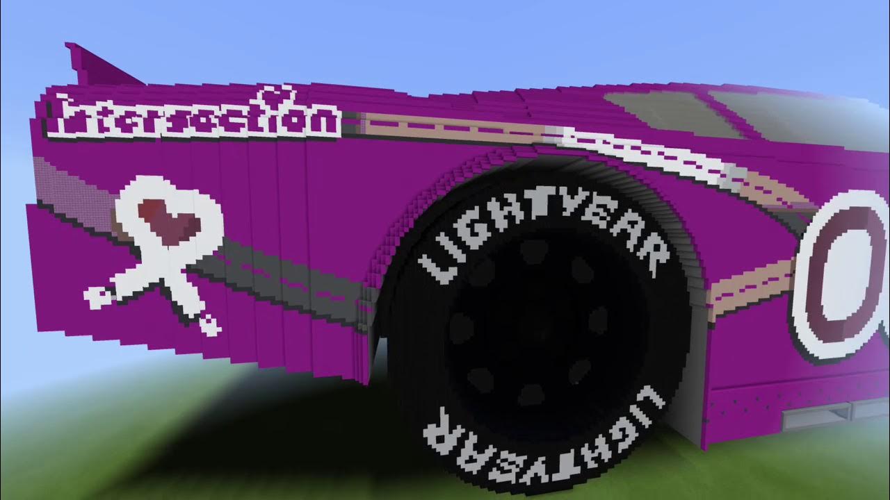 Minecraft Disney Pixar Cars Mega Build Jimmy Cables (Intersection 00