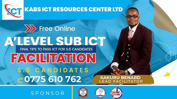 Final Touches & Tips to Sub ICT Practical Papers 2&3 - To S6 ICT Candidates of 2025