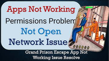 How To Fix Grand Prison Escape App not working | Loading Problem | Space Issue | Permissions Issue