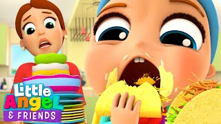 The Taco Song with Baby John | Little Angel And Friends Kid Songs