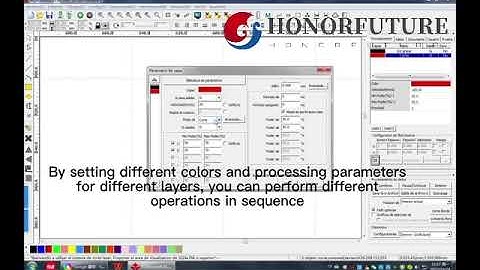 Ruida software Rdworks V8 instruction video / HonorFuture CNC