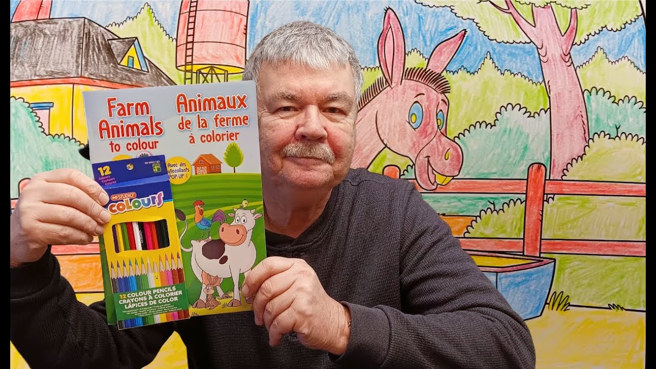 ASMR BUBBLE GUM CHEWING AND  COLORING BOOK: # 2