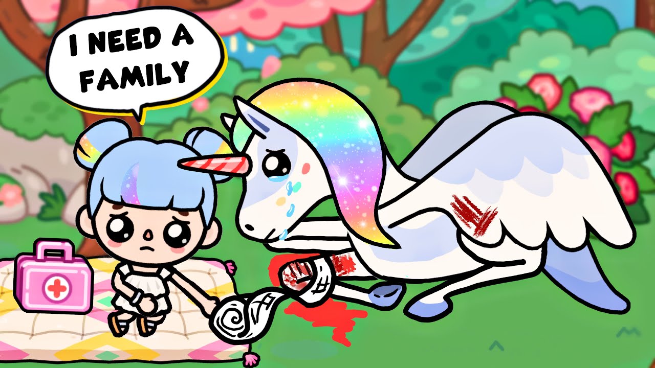The Unicorn I Saved Became My Mom 🦄🥺 | Sad Toca Boca Story | Toca Life World