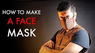 Diy face mask pattern and tutorial. patterns available on :
https://www.etsy.com/listing/607564602/ here
https://www.leather-patterns.com/product/steampu...