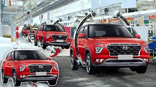 देखिये ऐसे बनती है Hyundai Creta || How Creta Car is Made || Car Manufacturing process