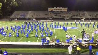 Brunswick Blue Devils Marching Band---Sept 22,  2012