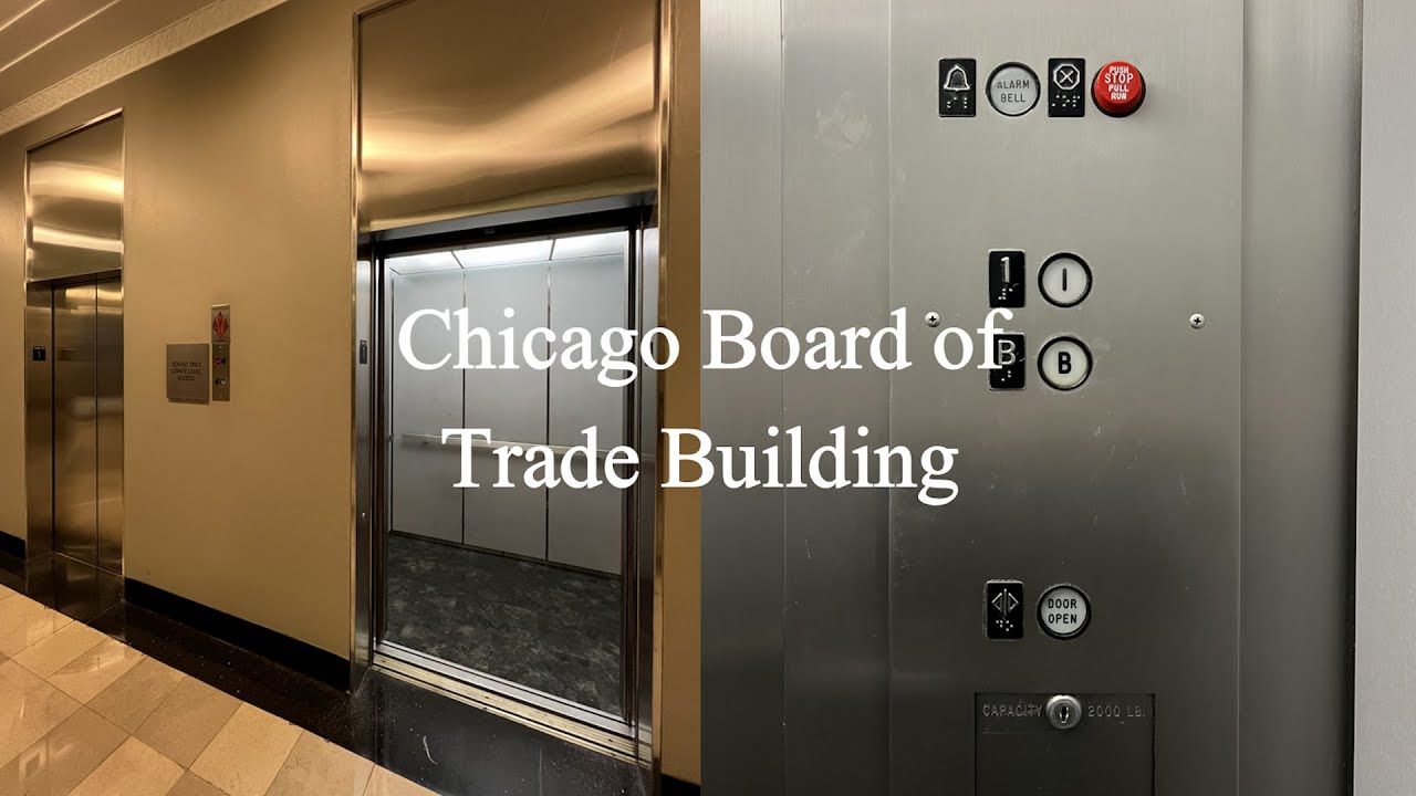 Loud Westinghouse Hydraulic Garage Elevators - Chicago Board of Trade Building - Chicago, IL