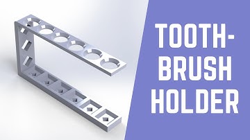 ToothBrush Holder 3D Printed - Tutorial, Print Settings, Time Lapse, Showcase