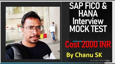 SAP FICO Mock Test for SAP Aspirants - SAP FICO Interview questions- SAP FICO  Interview Test
