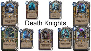 A Power Point On The Death Knight Hero Cards.
