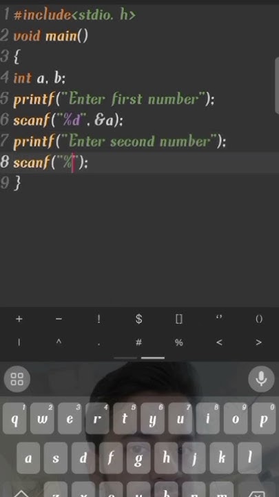 Add two numbers program/#coding /#youtubeshorts - YouTube