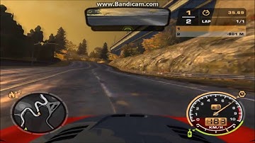 NFS MW05 | Gray Point 1:08:89 WR (Junk) | Zonda