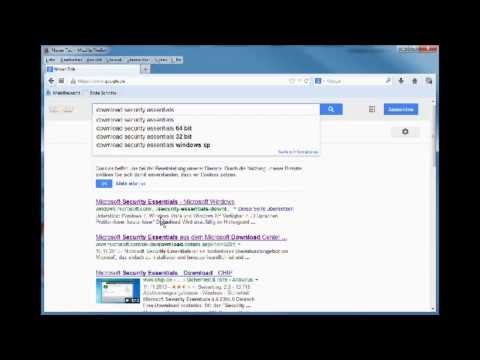 Microsoft Security Essentials installieren