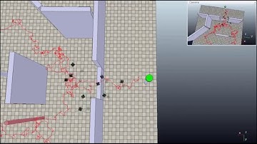 Coherent MAV swarming - Environment with Obstacles (Fast version)