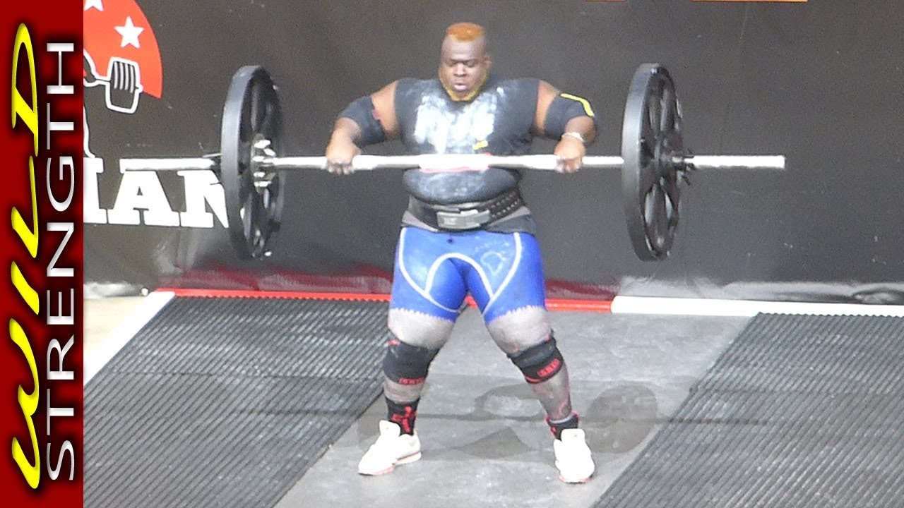 Iron Biby Axel Press World Record 217kg / 478lbs Attempt YouTube