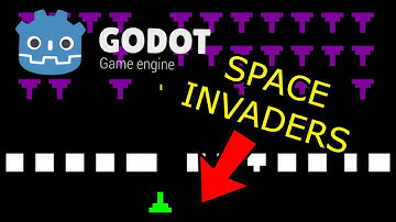 I Remade Space Invaders in Godot!!