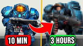 Fixing everything WRONG with my StarCraft Miniatures in 10 mins, 1 hour and 3 hours.