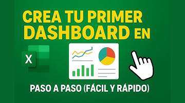 📊 Crea tu Primer Dashboard en Excel Paso a Paso (Fácil y Rápido)