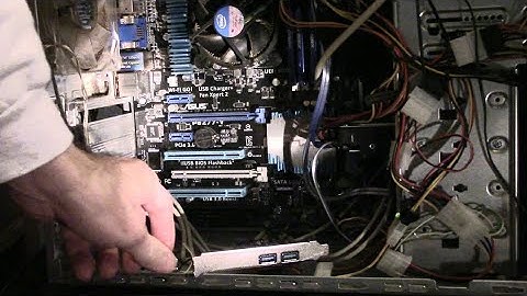 Install New USB 3.0 PCIe X1 Card In Old Linux PC