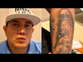 EDDY REYNOSO EXPLAINS WHY HE GOT A TATTOO OF CANELO "IT FILLS MY HEART,  HE'S VERY SPECIAL TO ME!"