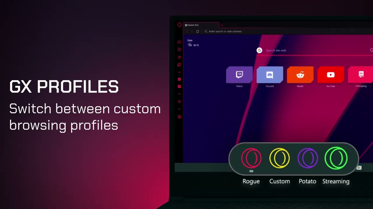 Opera GX launches GX Profiles and Video Pickup to enhance your streaming and stream-watching experiences