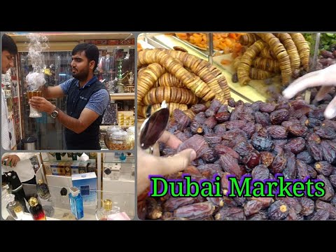 Markets in Dubai | Perfume souk, spice souk, textile souk.