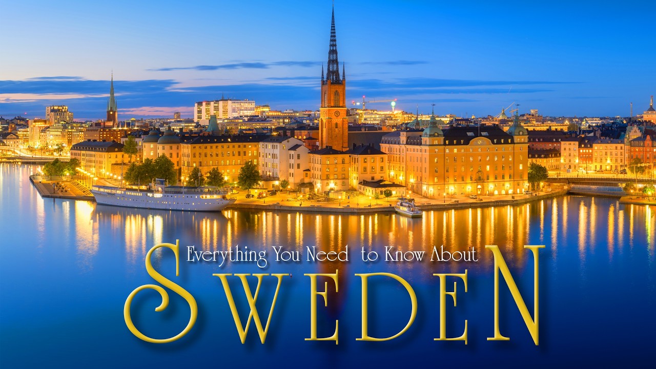 Sweden Documentary 4K: Geography, History, Culture, Economy and People