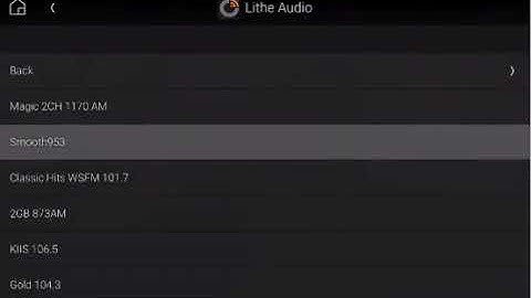 Lithe Audio working with Control4