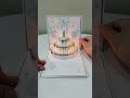 Silver Foil 3D Birthday Card | Futuristic Pop-Up Greeting Card Aesthetic
