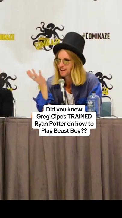 Greg Cipes Trained Ryan Potter on How to Play Beast Boy #Shorts